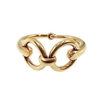Load image into Gallery viewer, 【中古】グッチ GUCCI ホースビット バングル ブレスレット ゴールド j0805dq011150
