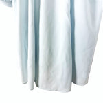 Load image into Gallery viewer, 【中古】セオリーリュクス Theory luxe ギャザー半袖ブラウス スタンドカラー スキッパー ライトブルー 水色 i0807n0096
