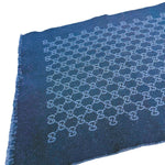 画像をギャラリービューアに読み込む, 【中古】GUCCI グッチ マフラー ストール GG柄 リバーシブル ウール i0419dq007180
