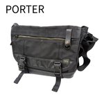 画像をギャラリービューアに読み込む, 【中古】PORTER ポーター ショルダーバッグ ブラック j0417aq01375

