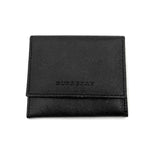 将图片加载到图库查看器，【中古】バーバリー BURBERRY コインケース 小銭入れ コンパクト カード入れ 財布 チェック ブラック 黒 h1125aq03312
