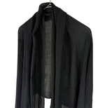 画像をギャラリービューアに読み込む, 【中古】アナイ ANAYI ストール ブラック フリンジ 大判 レディース i1124tq00212
