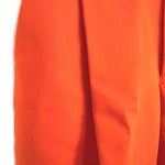 画像をギャラリービューアに読み込む, 【中古】ドゥロワー Drawer コットンサテンタックパンツ テーパード ビタミンカラー オレンジ系 i0324w00312
