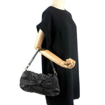 Load image into Gallery viewer, 【中古】マークジェイコブス MARC JACOBS ハンドバッグ リボン おしゃれバッグ 可愛い ブラック 黒 i0522lq02612
