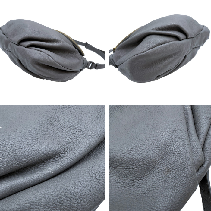 【中古】マークジェイコブス MARC JACOBS ショルダーバッグ ナターシャ おしゃれ グレー i0922lq01511