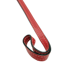 将图片加载到图库查看器，【中古】グッチ GUCCI ネームタグ レザー レッド バッグチャーム ラゲージタグ j0115lq0294

