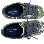 Load image into Gallery viewer, 【中古】コールハーン COLE HAAN スニーカー 葉柄 ボタニカル 軽量 未使用 グリーン系 緑 i0722n00216
