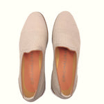 画像をギャラリービューアに読み込む, 【中古】コールハーン COLE HAAN スリッポン メッシュ レザー カジュアル シンプル ベージュ i0722n00421
