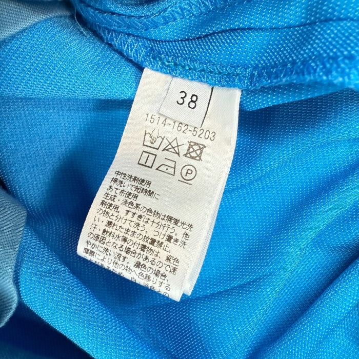 【中古】ユナイテッドアローズ UNITED ARROWS シャイニー ドライ スリムパンツ 鮮やか ライトブルー 青 i0131m00912