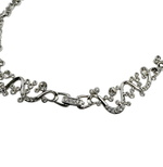 画像をギャラリービューアに読み込む, 【中古】スワロフスキー Swarovski ネックレス シルバー クリスタル装飾  約40cm 箱付き j0215pq01644
