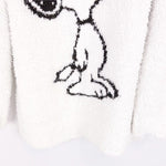 将图片加载到图库查看器，【中古】gelato pique ジェラートピケ PEANUTS スヌーピー ジャガード プルオーバー モコモコ ルームウェア i0619wq004
