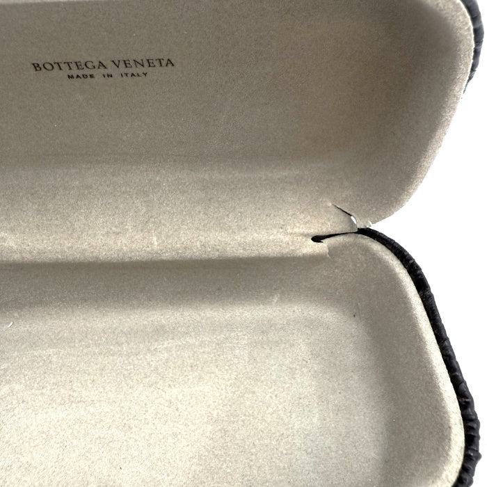 【中古】ボッテガヴェネタ BOTTEGA VENETA めがね 眼鏡 メガネ 度入り 黒縁 黒フレーム i0606aq00552