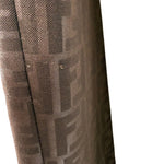 Load image into Gallery viewer, 【中古】フェンディ FENDI テーパードパンツ ズッカ柄 ストレッチ 光沢 ダークブラウン系 i0717lq007121
