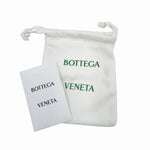Load image into Gallery viewer, 【中古】ボッテガヴェネタ BOTTEGA VENETA キーリング トライアングル カラビナ レザー ブラック j0805dq009132

