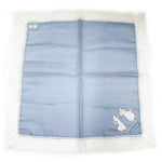 将图片加载到图库查看器，【中古】ハンカチ4点セット サンローラン/ニナリッチ/ウェッジウッド リボン 花柄 レース マルチ i0429wq0450
