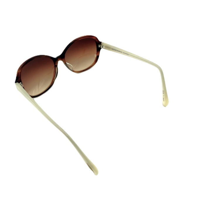【中古】オリバーピープルズ OLIVER PEOPLES サングラス BEKEE バイカラー ツートン ブラウン パールホワイト i0630h00116