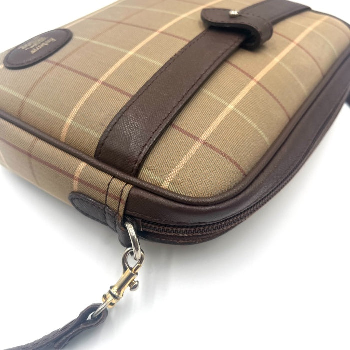 【中古】バーバリー BURBERRY ショルダーバッグ タマムシ ポシェット Burberrys レトロ ベージュ系 ブラウン h1021hq02060