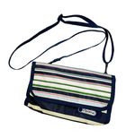 画像をギャラリービューアに読み込む, 【中古】レスポートサック LeSportsac ショルダーバッグ ポーチ付き ナイロン マルチボーダー レディース i1124tq0035
