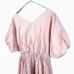 Load image into Gallery viewer, 【中古】コエル COEL バルーンスリーブロングワンピース 可愛い フレアスカート ボリューム ライトピンク i0410wq01010
