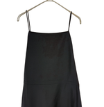 画像をギャラリービューアに読み込む, 【中古】ドゥロワー Drawer キャミソールワンピース ロング マキシ丈 ブラック i1117a00252
