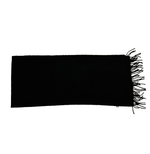 画像をギャラリービューアに読み込む, 【中古】ロペ ROPE マフラー ブラック フリンジ シンプル レディース i1124tq0175
