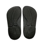 画像をギャラリービューアに読み込む, 【中古】ウーフォス OOFOS サンダル リカバリーシューズ トングサンダル ビーチサンダル ブラック 黒 i0727tq0308
