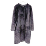 画像をギャラリービューアに読み込む, 【中古】The SECRET CLOSET ムートンコート シープスキン 羊革 ロングコート i1215h001130
