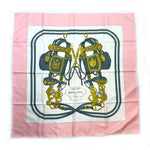 Load image into Gallery viewer, 【中古】エルメス HERMES スカーフ カレ90 BRIDES de GARA 柄 高級感 大判 ピンク ホワイト i0120lq01471
