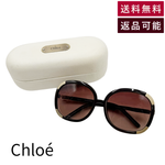 Load image into Gallery viewer, 【中古】Chloé クロエ サングラス ケース付き ブラウン ブラック レディース j0629pq00159
