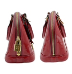 画像をギャラリービューアに読み込む, 【中古】Louis Vuitton ルイヴィトン ヴェルニ アルマBB ハンドバッグ i0907oq003356
