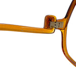 将图片加载到图库查看器，【中古】イヴサンローラン Yves Saint Laurent サングラス ビッグフレーム ブラウン系 j0712oq01223
