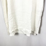 将图片加载到图库查看器，【中古】ガリャルダガランテ GALLARDA GALANTE リネン混カットソー ロング丈 透け感 オフホワイト 白系 i0417m0123
