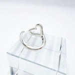 画像をギャラリービューアに読み込む, 【中古】ティファニー TIFFANY &amp; CO. オープンハート リング SV925 j0729pq00877
