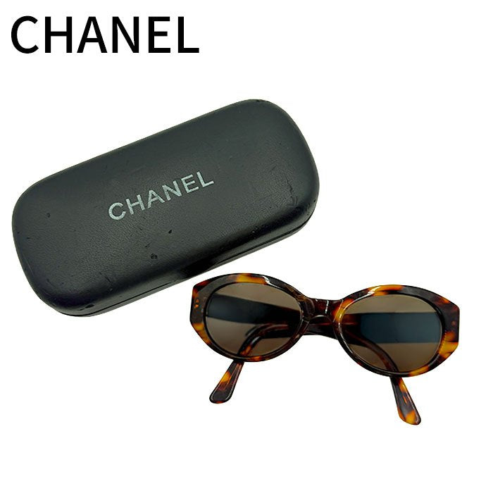 中古】【商品名】 シャネル CHANEL サングラス べっ甲柄 ブラウン