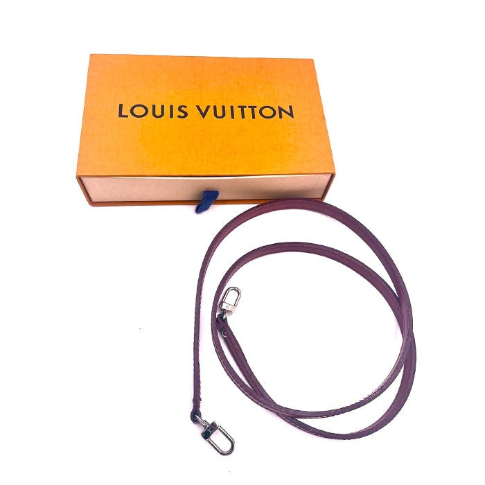 【中古】ルイヴィトン LOUIS VUITTON ショルダーストラップ 本革 ストラップのみ レッド系 赤 h1103oq018140