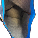 将图片加载到图库查看器，【中古】Drawer ドゥロワー ノベルティ デニム トートバッグ ネイビー 軽量 i0908h0033
