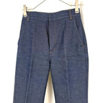 将图片加载到图库查看器，【中古】エストネーション ESTNATION デニムフレアパンツ ストレッチ きれいめデニム インディゴブルー i0421hy00220
