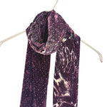 Load image into Gallery viewer, 【中古】ポールスミス Paul Smith ベルベット ストール ドット柄 マーブル調 i0410wq0364
