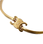 画像をギャラリービューアに読み込む, 【中古】セリーヌ CELINE ブレスレット ゴールド 約17cm レディース  ロゴ j0213aq017231
