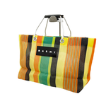 Load image into Gallery viewer, 【中古】MARNI マルニ ストライプ トートバッグ マルチカラー ハンドバッグ レディース j0213aq01298
