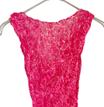 Load image into Gallery viewer, 【中古】イッセイミヤケ フェット ISSEY MIYAKE FETE プリーツ ノースリーブ カットソー ピンク i1013tq00215
