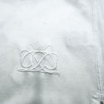 将图片加载到图库查看器，ドゥロワー Drawer コットンTシャツ レディース 白 半袖 シンプル 上質 ベーシック ロゴ刺繍入り カジュアル 大人きれいめ
