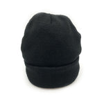 Load image into Gallery viewer, 【中古】フクシン ニット帽 ビーニー シンプル フリース 2way ブラック 黒 h0122m0050
