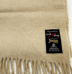 将图片加载到图库查看器，【中古】JOHNSTONS ジョンストンズ × SOCKSHOP 別注 ラムズウール マフラー i0120lq00611
