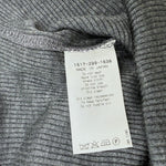 Load image into Gallery viewer, 【中古】ドゥロワー Drawer 細リブタンクトップ 胸元リボン シルク 薄手 透け感 チャコールグレー i0623k0010
