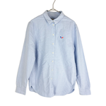 画像をギャラリービューアに読み込む, 【中古】メゾンキツネ MAISON KITSUNE オックスフォードシャツ ワンポイント刺繍 j0312wq02910
