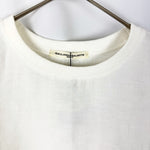 将图片加载到图库查看器，【中古】ガリャルダガランテ GALLARDA GALANTE リネン混カットソー ロング丈 透け感 オフホワイト 白系 i0417m0123
