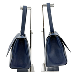将图片加载到图库查看器，【中古】MACKINTOSH マッキントッシュ ショルダーバッグ ネイビー レザー レディース バッグ i0215pq01016
