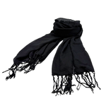 画像をギャラリービューアに読み込む, 【中古】アナイ ANAYI ストール ブラック フリンジ 大判 レディース i1124tq00212
