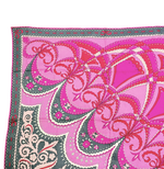 画像をギャラリービューアに読み込む, 【中古】エミリオプッチ EMILIO PUCCI スカーフ ピンク シルク 大判 レディース j0113s02016
